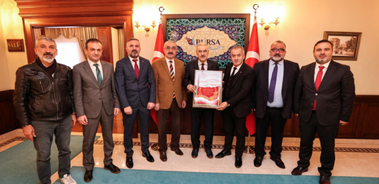 BURKAP’tan Bursa Valisi Erol Ayyıldız’a ziyaret – Birlik Haber Ajansı
